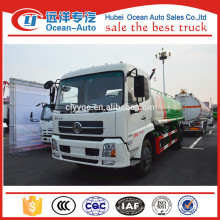 Dongfeng 12000liter caminhão tanque de água de aço inoxidável